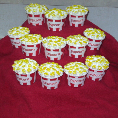 Popcorn Cupcakes