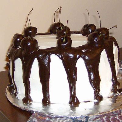 Cherry Chunk W Ganache