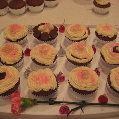 Valentines Day Red Velvet Cupcakes