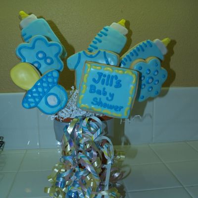 Bouquet For A Boy Baby Shower