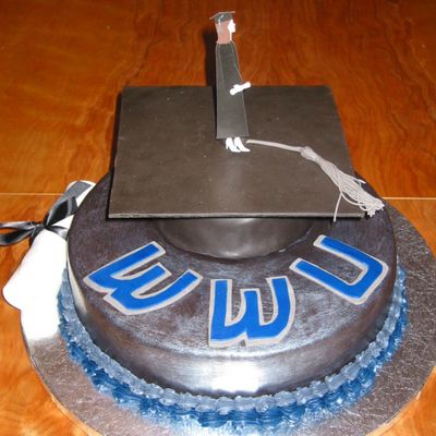 Western Washington University Grad Cake - 2008