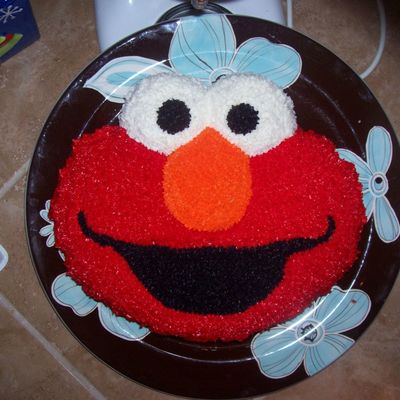 Elmo Cake