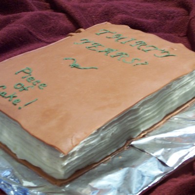 Book Cake