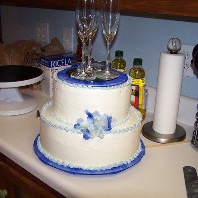Unfinished Wedding Cake
