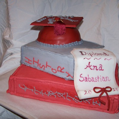 High School Graduation Cake