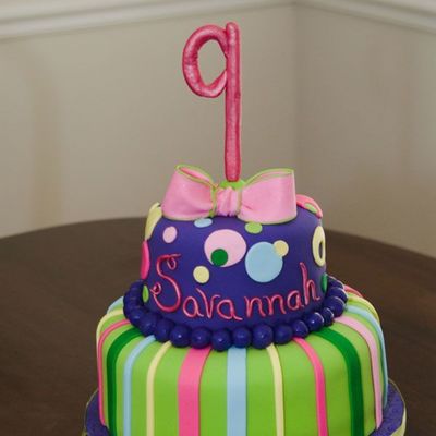 Savannah's Birthday Cake
