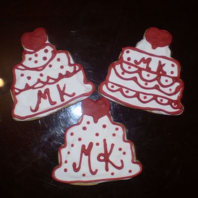 Wedding Cake Cookies