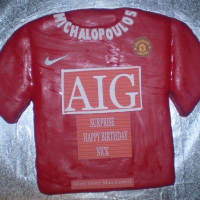 Manchester United Cake
