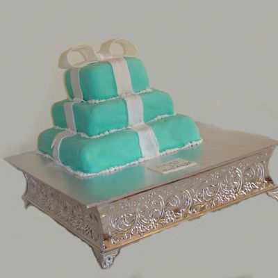 Tiffany Engagement Cake