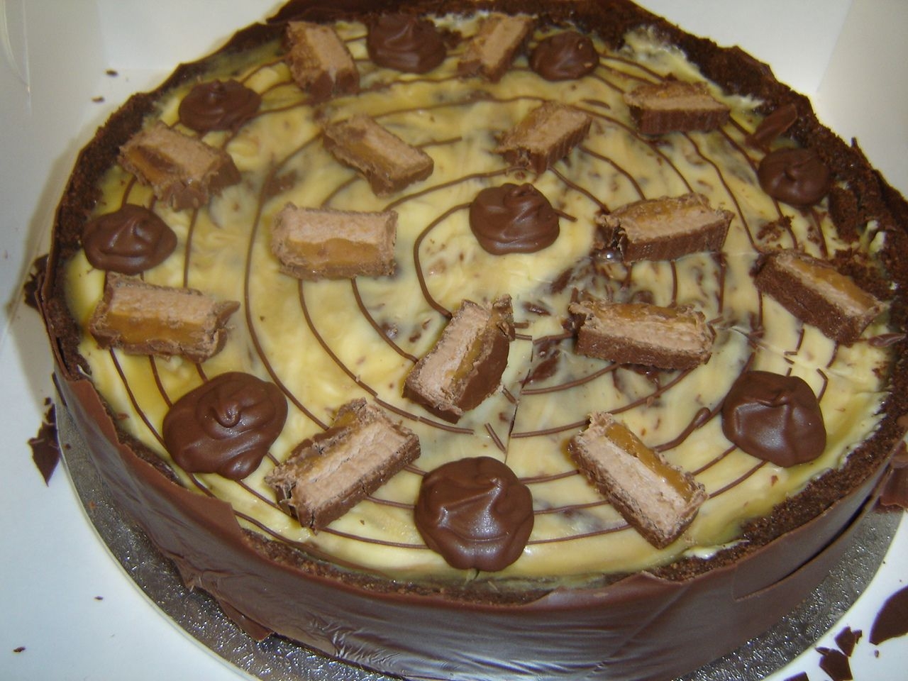 Mars Bar Cheesecake