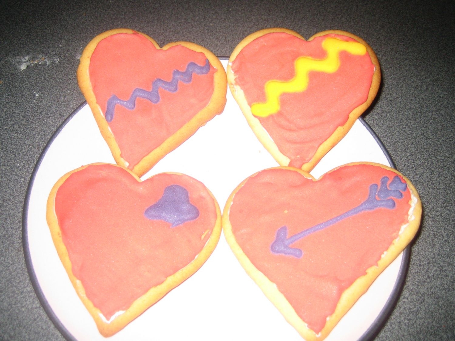 Love Heart Cookies