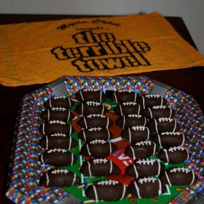 Football Cake Balls
