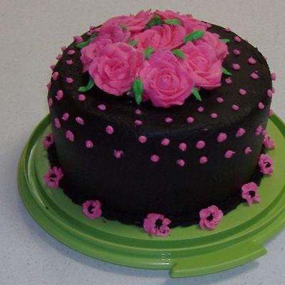 First Cake I Made To Finish Course 1.