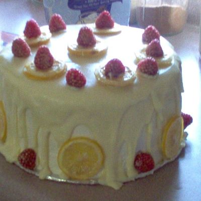 Raspberry Lemon Cake