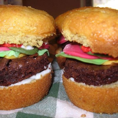 Cheeseburger Cupcakes