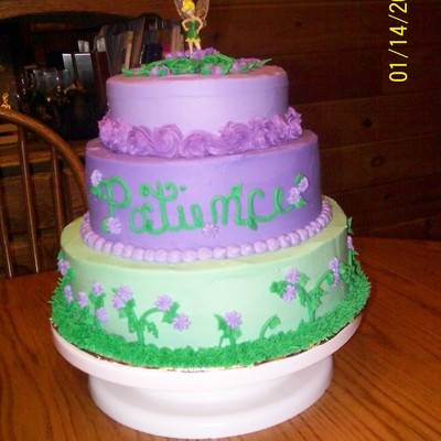 Tinkerbelle Birthday Cake