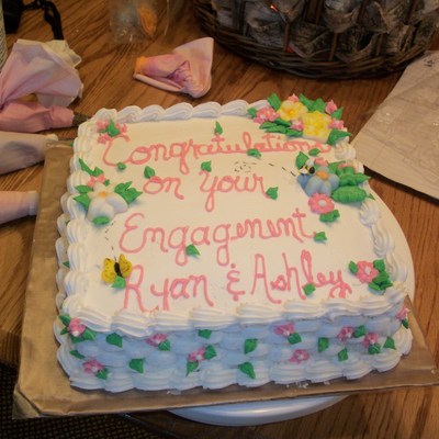 Engagement Cake