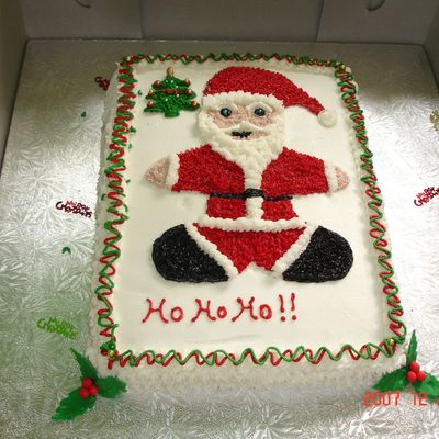 Santa Cake