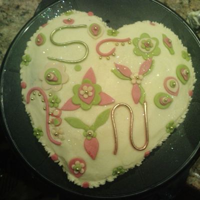 Bollywood Inspired Anniversary Cake