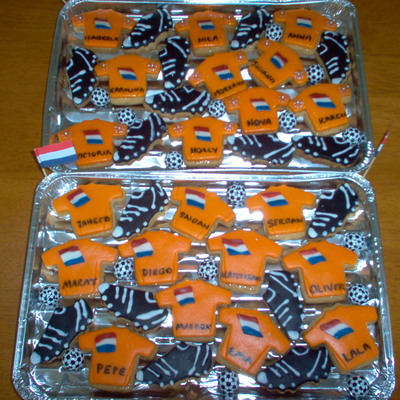 Soccer Jersey Cookies