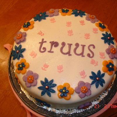 Flower Cake For Truus
