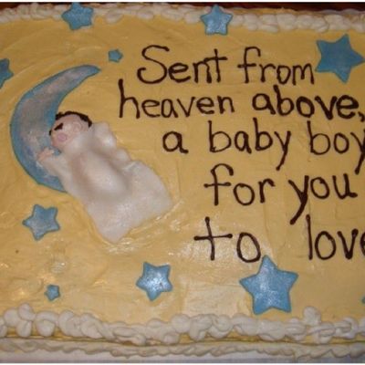 Baby Shower Cake