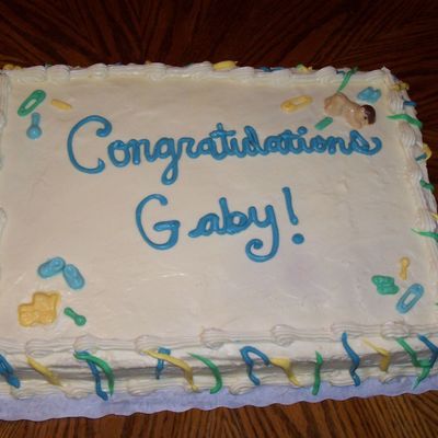 Baby Shower Cake
