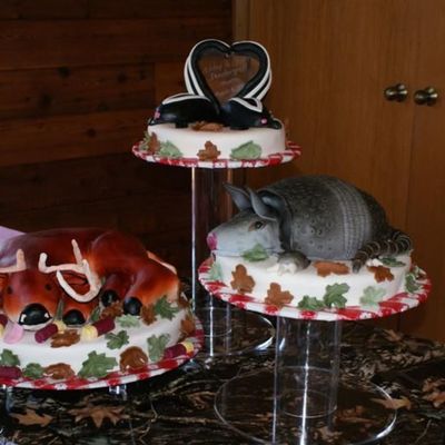 Roadkill Wedding Cake
