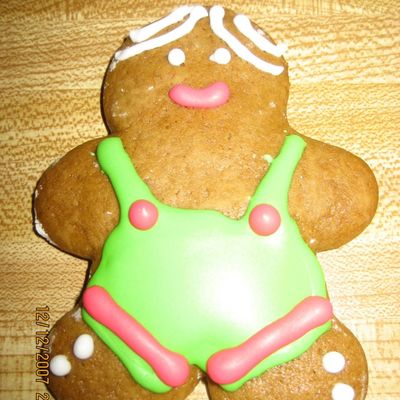 My Gingerbread Man Cookie
