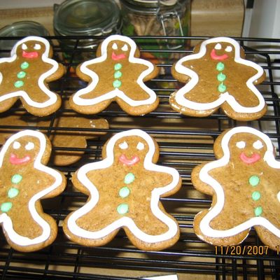 Gingerbread Men Cookies