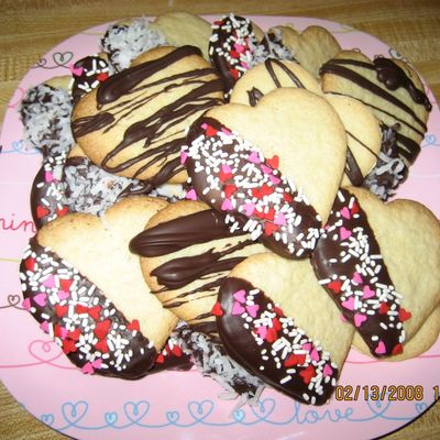 Heart Cookies For Valentine