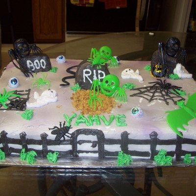Halloween Birthday Cake