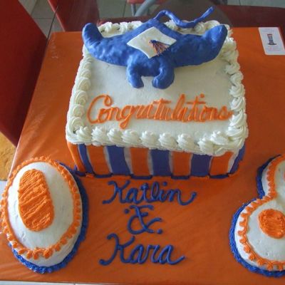 Graduation Cake/ Manta Ray