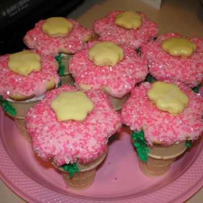 Garden/flower Cupcakes