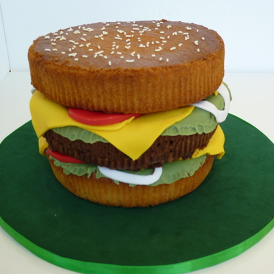 Burger Cake