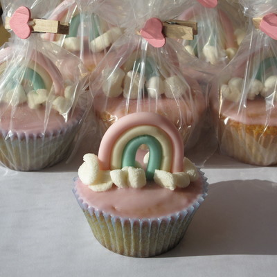 Rainbow Cupcakes