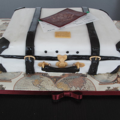 Suitcase Cake