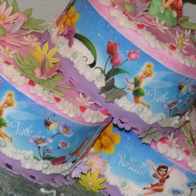 Tinkerbell Birthday Cake