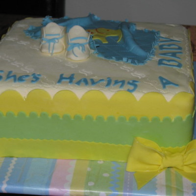 10" Baby Shower Cake