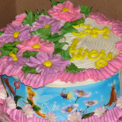 Tinkerbell Birthday Cake