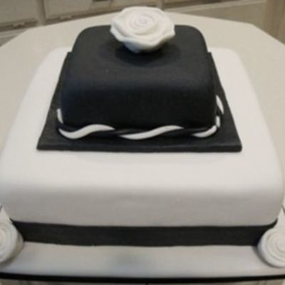 Black And White Bridal Shower