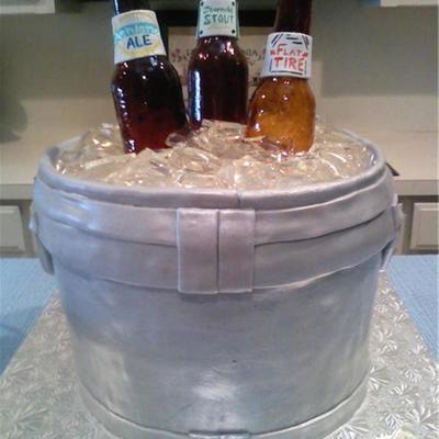 Beer Bucket Cake