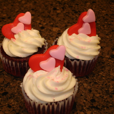 Hearts Cupcakes
