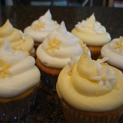 Daisy Cupcakes