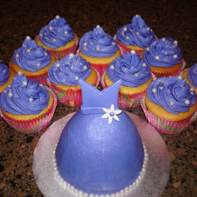 Mini Dress With Cupcakes