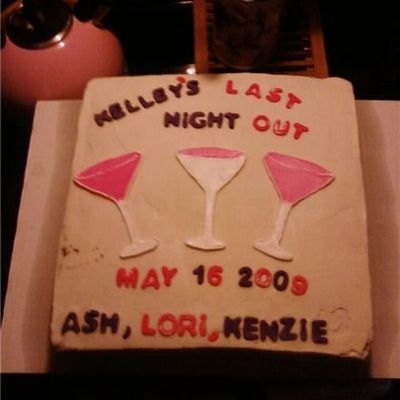 Last Night Out Cake