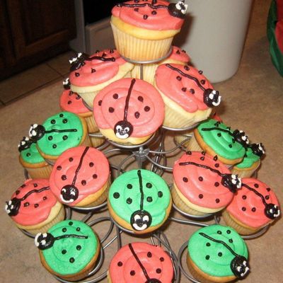 Ladybug Cupcakes