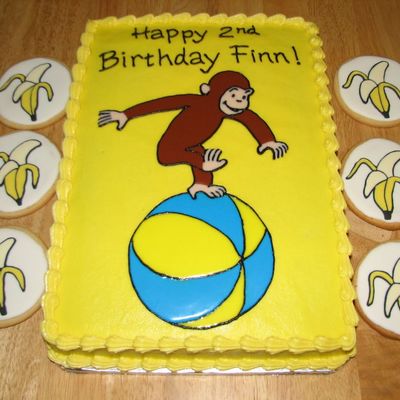 Curious George With Banana Cookies