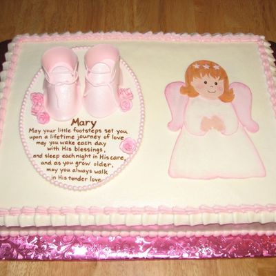 Baptism Cake