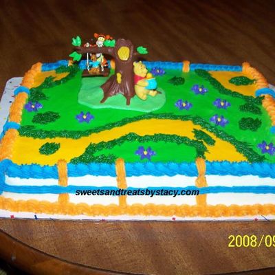 Winnie The Pooh Birthday Cake